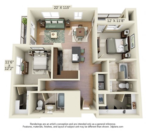 Two Bedroom